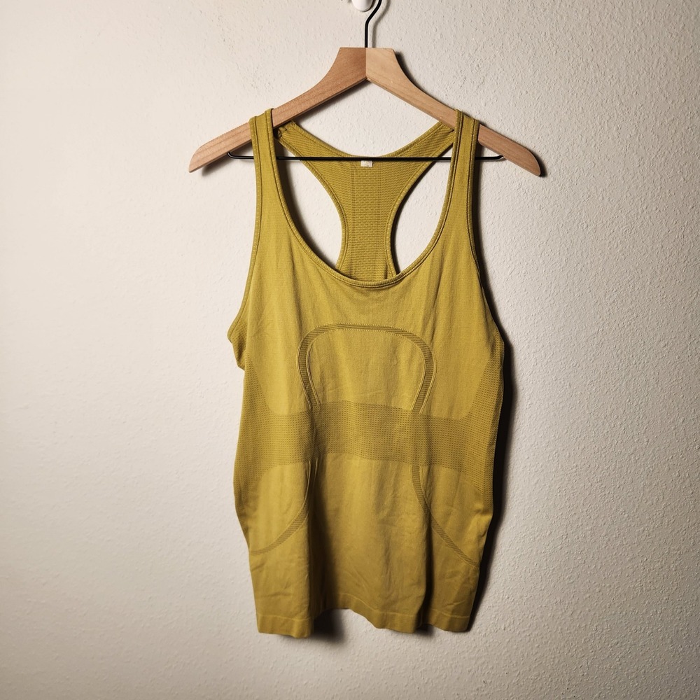 Lululemon Swiftly Tech Racerback Tank Top 2.0 Honeycomb (?)Size 8